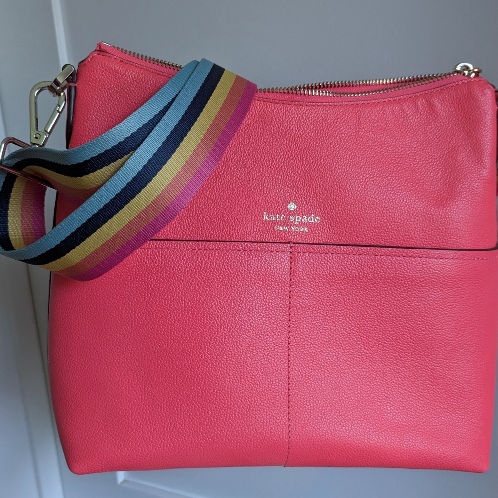 Kate Spade Bailey Shoulder Bag Ripe Papaya - Picture 3 of 7